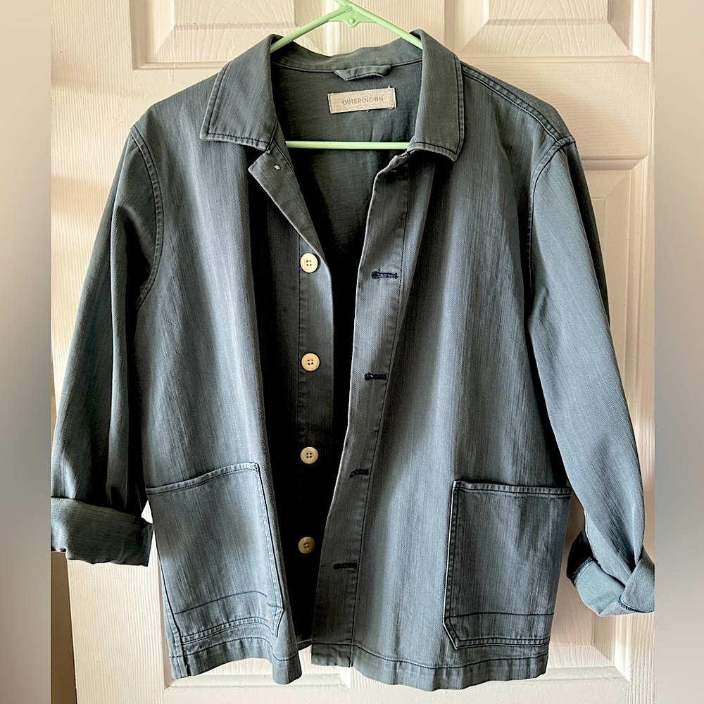 Outerknown Blue Chore Coat